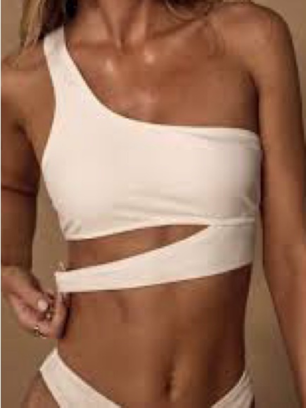 Leonisa One Shoulder Swimsuit top